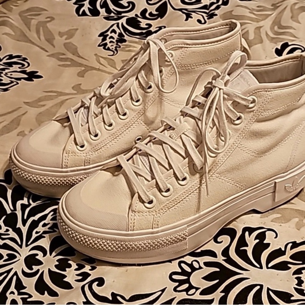 Adidas Classic White Trainers
